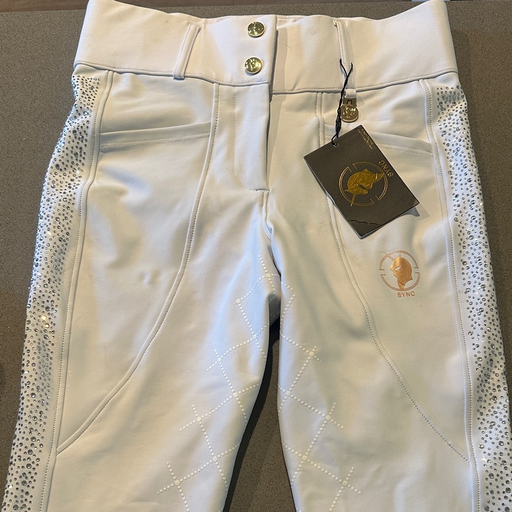 Sync Equestrian Dragon Rhinestone Breech